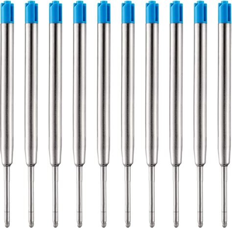 Amazon.com : Pen Refills for Ballpoint Pens - 6 Pack of Black Ink ...