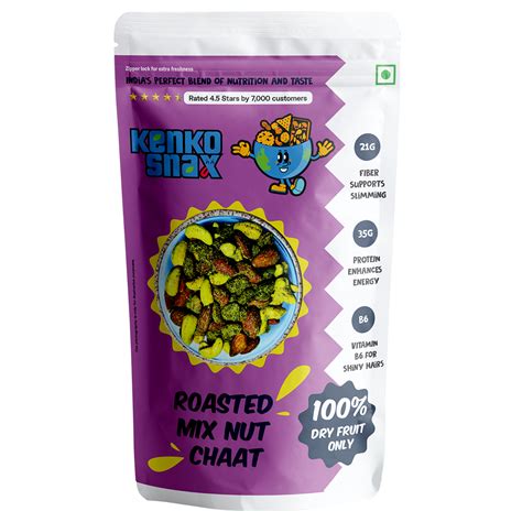 Roasted Mix Nut Chaat | Spicy, Healthy Power Snack – Kenko Snax