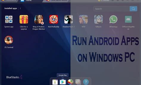 Image result for How to Run Android Apps On PC