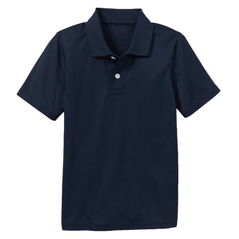Boys Moisture Wicking Short Sleeve Polos - Walmart.com