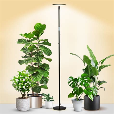 Amazon.com: Bstrip Standing Grow Lights for Indoor Plants,T10 Full ...