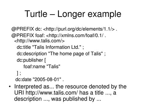 RDF Turtle Example 的图像结果