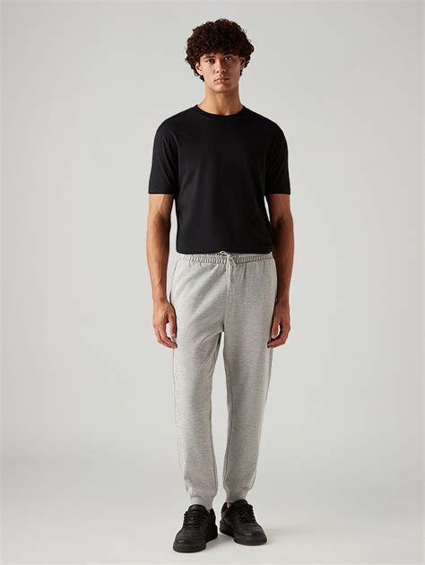 Men's Light Grey Mid Rise Joggers – Levis India Store