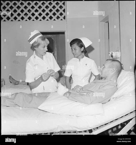 Vietnam war nurse Black and White Stock Photos & Images - Alamy