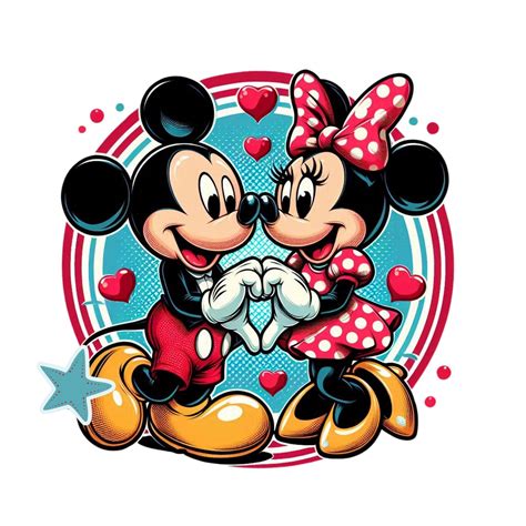 Mickey And Minnie Clipart