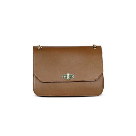 Buy Saint G Tan Leather Sling Bag Online