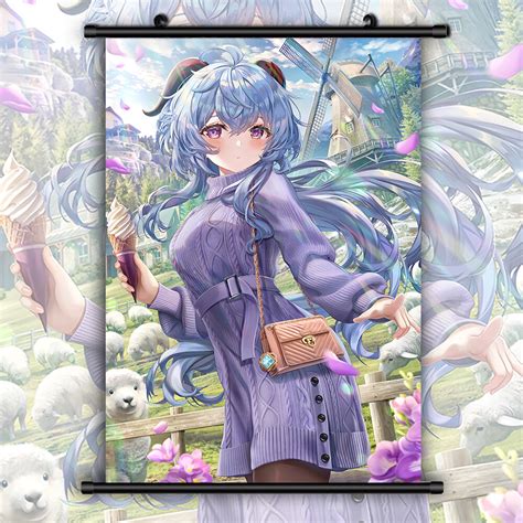 Genshin Impact Nilou Shogun Miko Eula Banner Canva | Ubuy India