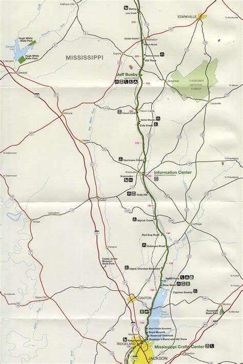 Free Download Mississippi National Park Maps