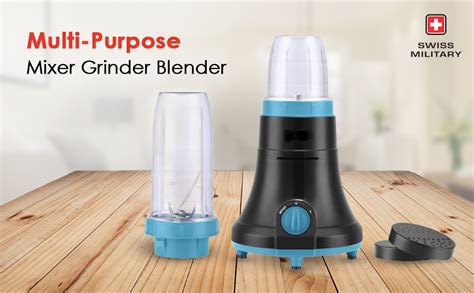 Buy Swiss Military Nutri Mate Bullet Mixer Grinder, Blender for ...