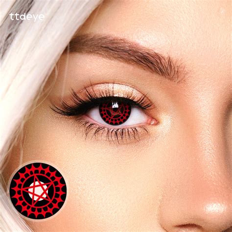 Image result for Red Color Contact Lenses