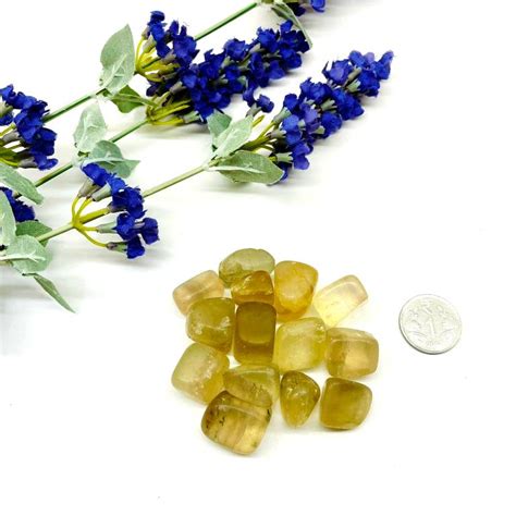 Shop Genuine Honey Fluorite Tumble Online - Talk To Crystals