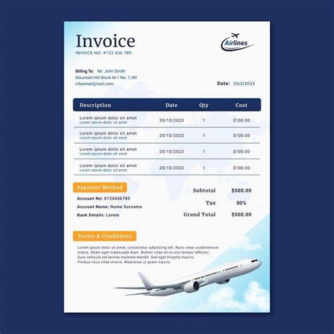 Travel Agency Invoice Creation | Freelancer