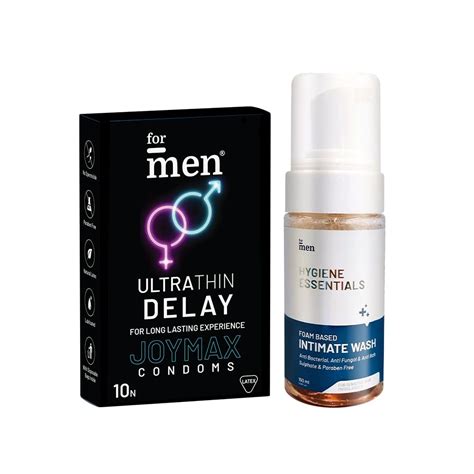 Buy ForMen Ultra Thin Delay Condoms 10-Count With Foam Based Intimate ...