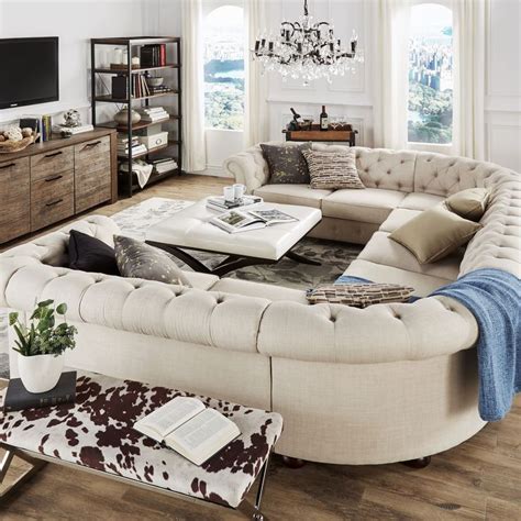 large couches living room