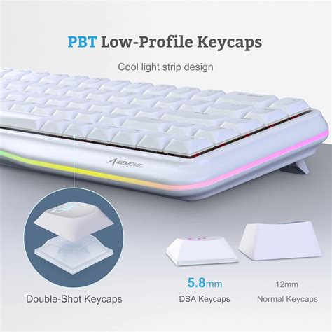 Buy KEMOVE K68 Gaming Keyboard Wireless Mechanical, Cherry MX RGB ...