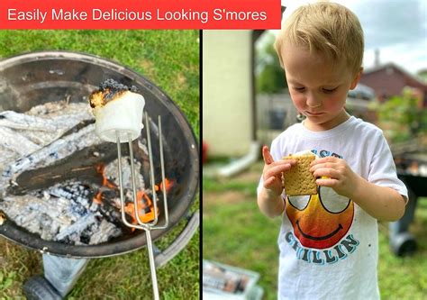 Buy SUMPRI Marshmallow Roasting Sticks (Set of 8) Smores Skewers ...