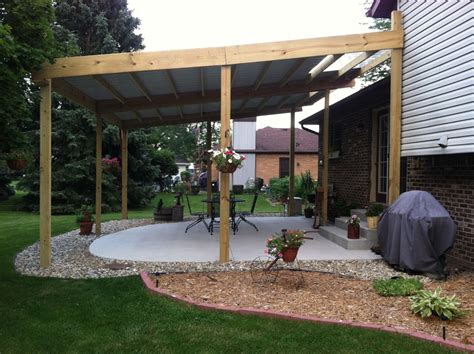 PRIMITIVE GURL | Covered patio design, Diy patio cover, Patio design