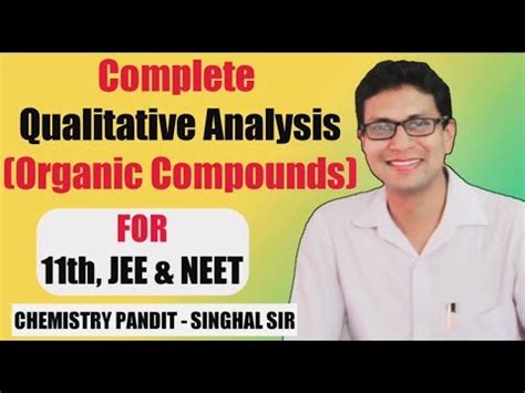 Functional groups identification - 2 Video Lecture - Crash Course for ...