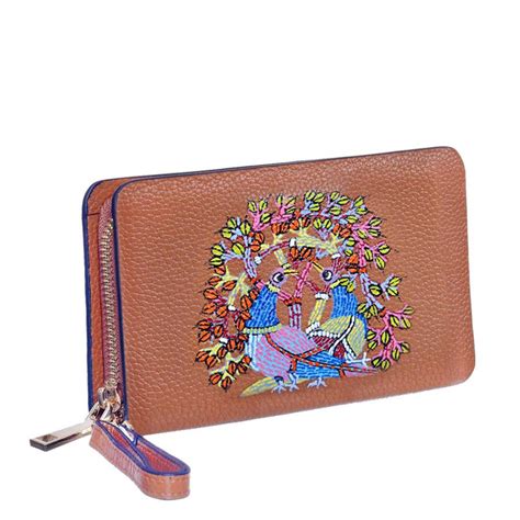 A TALE OF TWO LOVERS | Handpainted leather bags | Indian craft | art