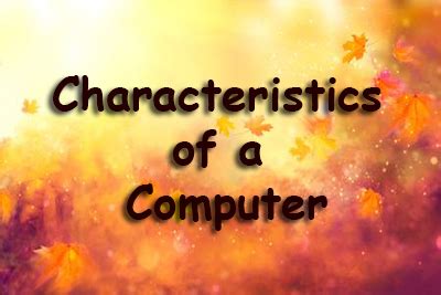 Image result for Character of Computer