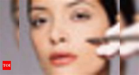 Obsessed about looks? 'No' cosmetic surgery - Times of India