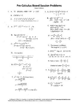 Image result for Pre-Calc Question Examples