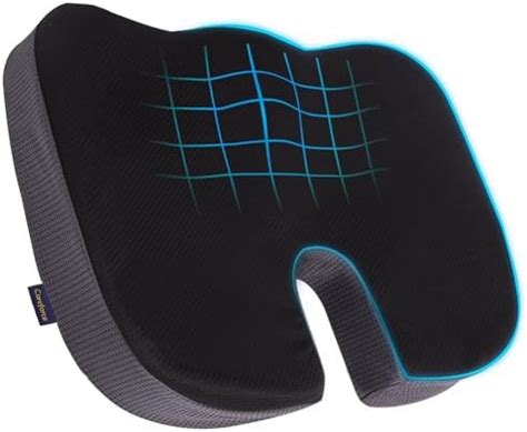 EASEFIT Orthopedic Coccyx Cushion Tailbone Support & Sciatica Pain ...