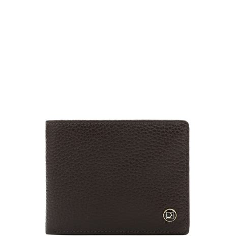 Chocolate Bifold Leather Mens Wallet – Da Milano