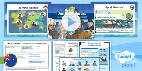 PlanIt HASS History Year 4 World Explorers Lesson 1: Introduction to World