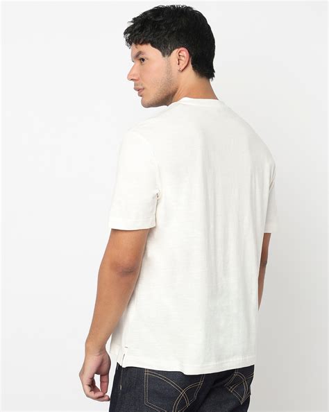 Regular Fit Crewneck T-Shirt with Signature Branding