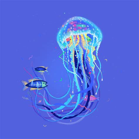 “Jellyfish”Jellyfish are related to Corals. They are close cousins of the Cnidarian family ...
