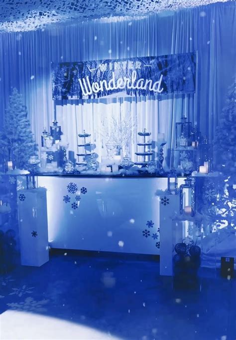 Winter Wonderland Theme Party Decorations