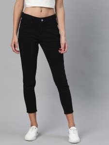 Roadster Regular Women Black Jeans - Buy Roadster Regular Women Black ...