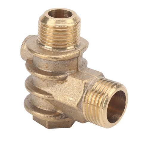 Buy Check Valve, Air Compressor Check Valve 3 Male Threaded Joints ...