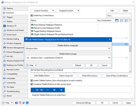 DisplayFusion Tutorial 的图像结果