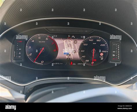 Digital gauge cluster hi-res stock photography and images - Alamy
