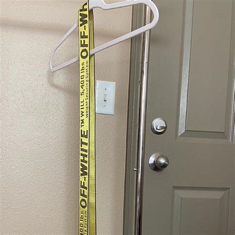 Off White Yellow Belt #streetwear #offwhite #virgil... - Depop