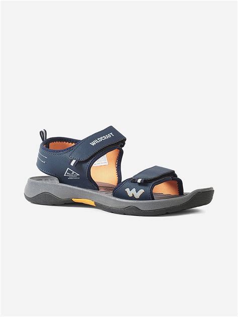 Wildcraft Men Navy Blue Reformer Sports Sandals - Price History