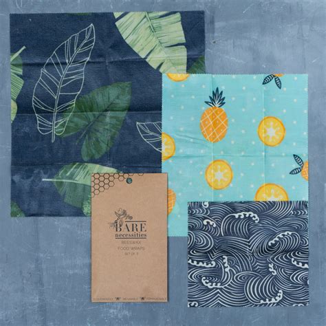 A Bare Spotlight On Zero Waste Products: Food Wrap– Bare Necessities
