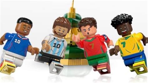 More LEGO World Cup sets leak with Messi, Ronaldo, Mbappé, and Vini Jr. minifigures and statues ...