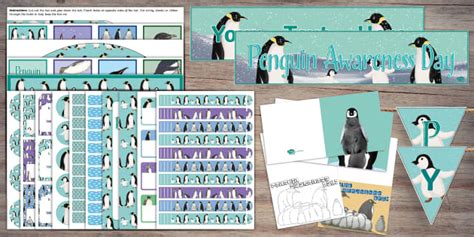 Penguin Themed Party Decorations Pack | Twinkl Party