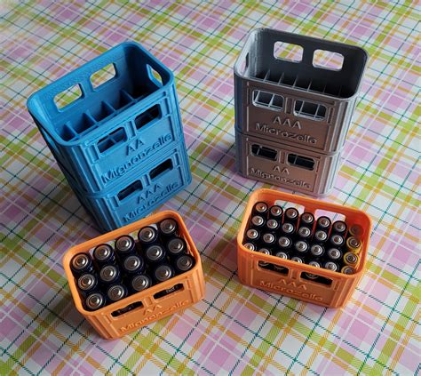 STL file Beer crates battery boxes Light V.2023・3D print object to download・Cults