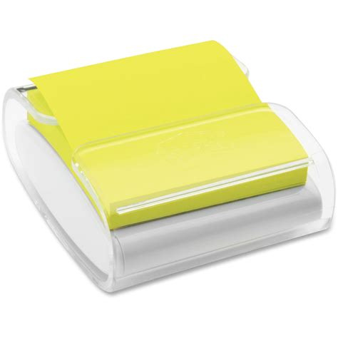 Post-It Pop-up Note Dispenser, White/Translucent, White, Translucent ...