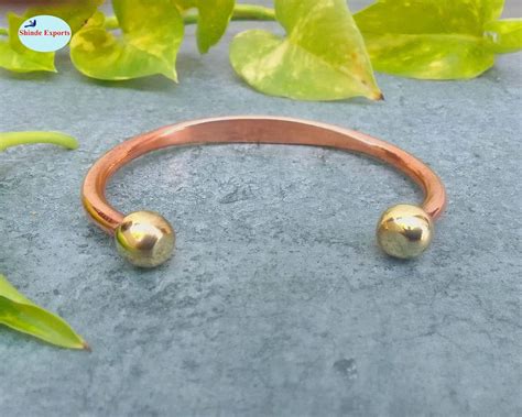 Buy SHINDE EXPORTS pure copper kada for men/copper kada/copper bracelet ...