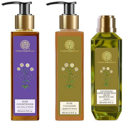 Forest Essentials Ayurvedic Herb Enriched Head Massage Oil Japapatti ...