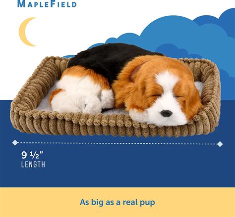 Buy Maplefield Breathing Stuffed Animal Doll - Interactive Lifelike ...