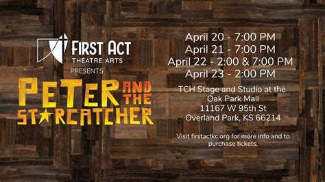 Peter and the Starcatcher, The Culture House Stage and Studio, Overland ...