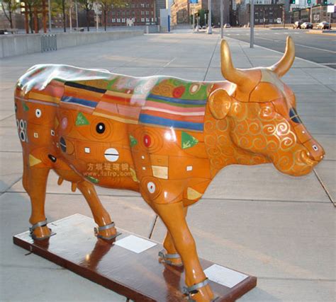 彩绘大象雕塑，玻璃钢动物雕塑 - 河北卓景雕塑公司