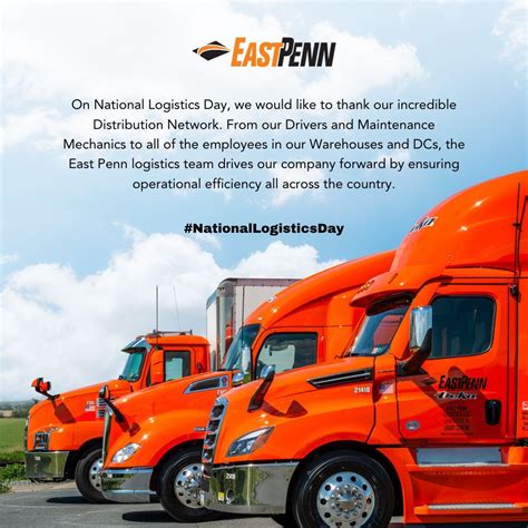 #nationallogisticsday | East Penn Manufacturing Co.