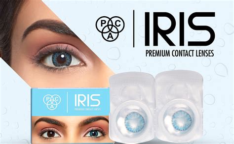 Buy PAC IRIS Contact Lenses - Honey (1 Pair) Online at Low Prices in ...